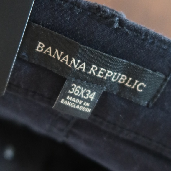 Banana Republic Black Jeans – Men’s Size 36×34, Classic Slim Fit - Picture 3 of 3